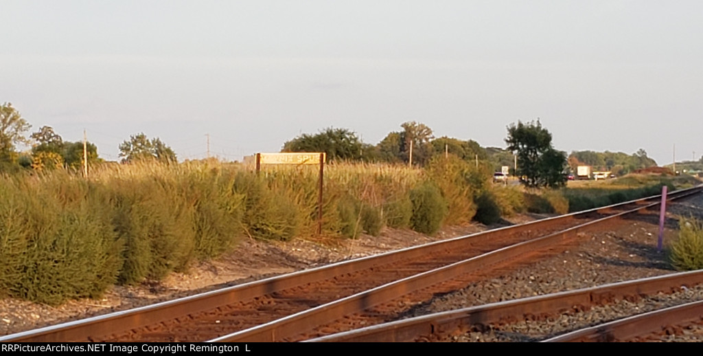 Mannix Spur Station Sign